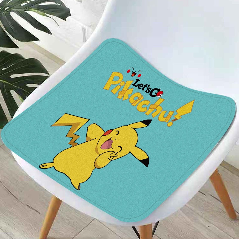 Đệm Dày Lót Ghế Ngồi Chống Trượt In Họa Tiết Hoạt Hình Cho Học Sinh / Văn Phòng