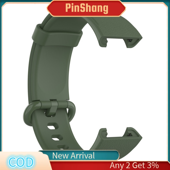Pinshang Dây Đeo Thay Thế Bằng silicone Mềm Cho mi watch lite redmi watch1
