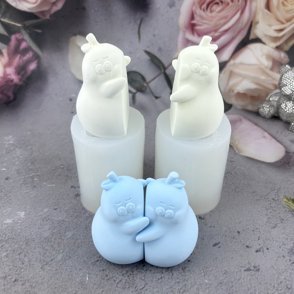 Dễ Thương Khuôn Silicon Làm Đồ Trang Trí Hình Búp Bê Don 'T leave Xinh Xắn