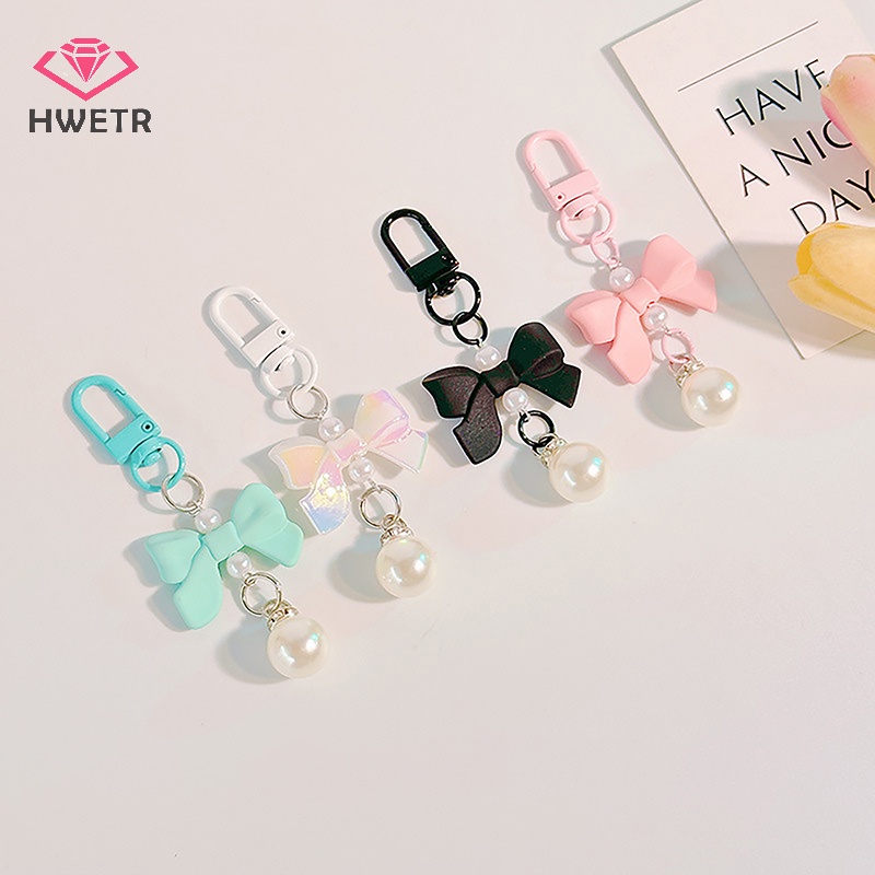 Móc Khóa Hình Nơ Màu Kẹo Ngọt y2k Dễ Thương Mới