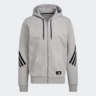 adidas Phong cách sống Áo Hoodie 3 Sọc Future Icons adidas Sportswear Nam Xám H39780