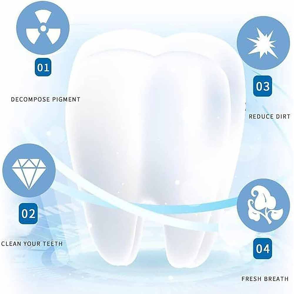 Teeth Whitener Whitening Organic Activated Coconut Charcoal Powder/Serbuk Arang Pemutih Gigi