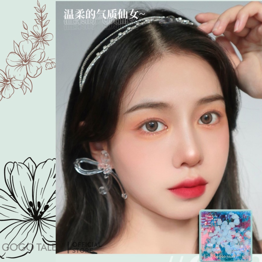 Bảng phấn mắt  gogo tales nội địa trung 9 ô Bảng màu mắt Chamm chống thấm nước lâu trôi Monet Garden GT289 .