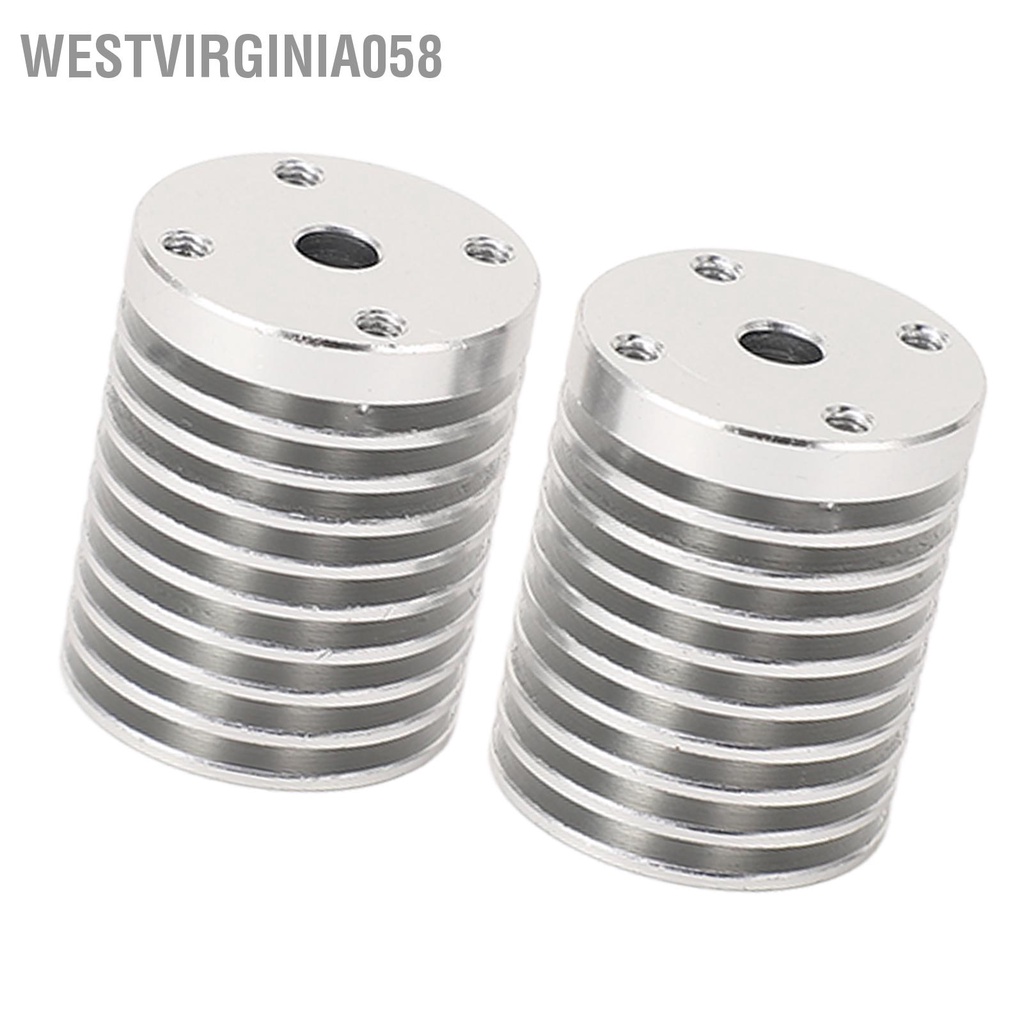 Westvirginia058 2 Chiếc Hotend Tản Nhiệt V6 Máy Đùn Nhôm Cho Voron 0.1 0.2 3D In