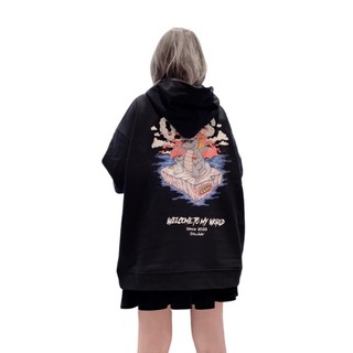 HOT Áo Khoác Hoodie Local Brand Unisex - Hoodie Dragon Trắng
