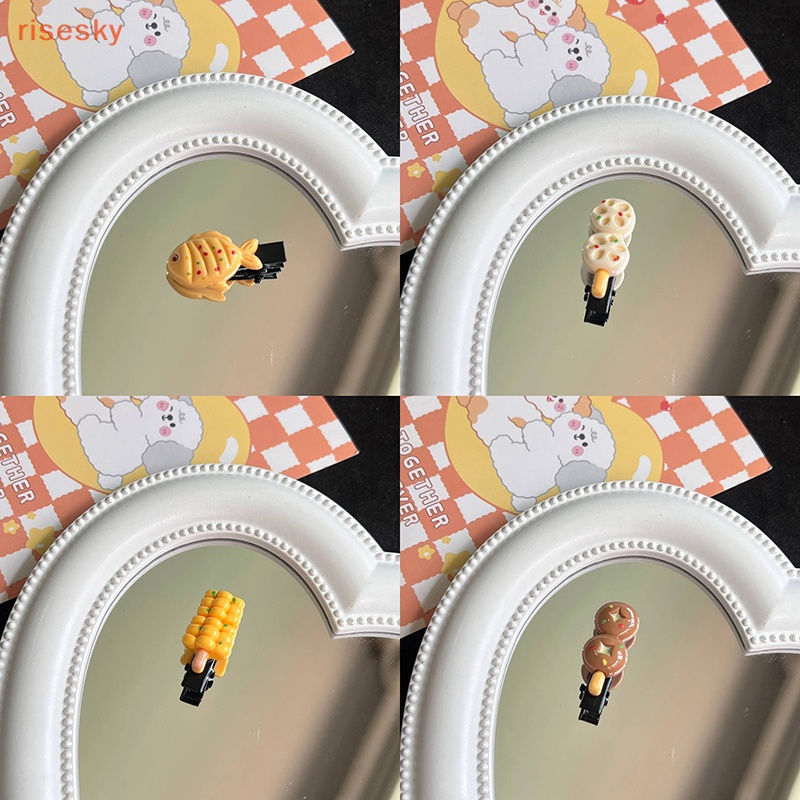 Kẹp Tóc Hình Rau Củ Quả / Cá / Cá Dễ Thương Cho Bé Gái