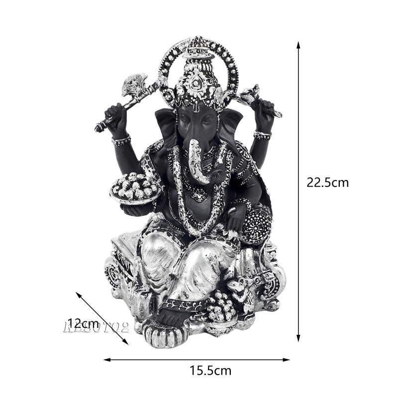 Tượng Thần Tượng Voi Sauu Tượng Phật Để Bàn Trang Trí Văn Phòng