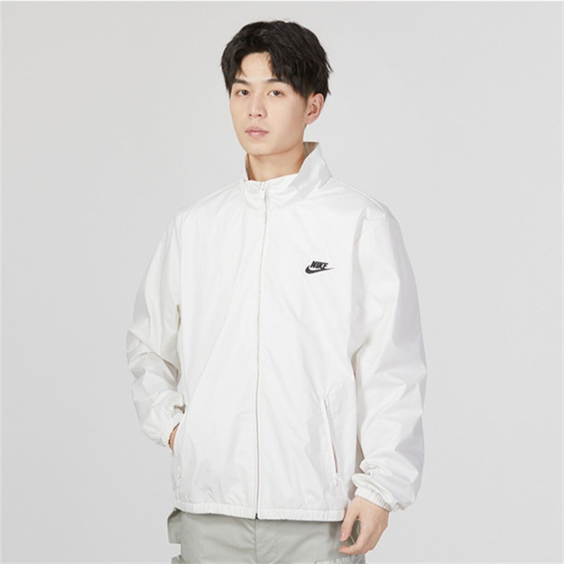 Nike Áo Khoác Gió Dệt Kim Thoáng Khí Thêu Chữ Dx0673-010 - 030 Thời Trang Cho Nam