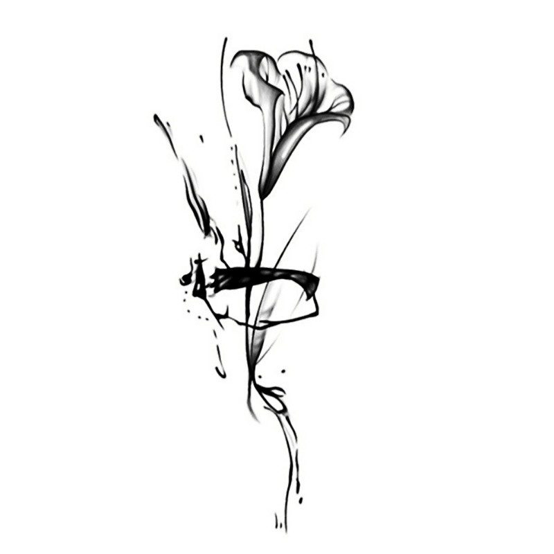 Hình Xăm Dán Tạm Thời Họa Tiết Cô Gái Gợi Cảm Chống Nước Trong 7 Ngày