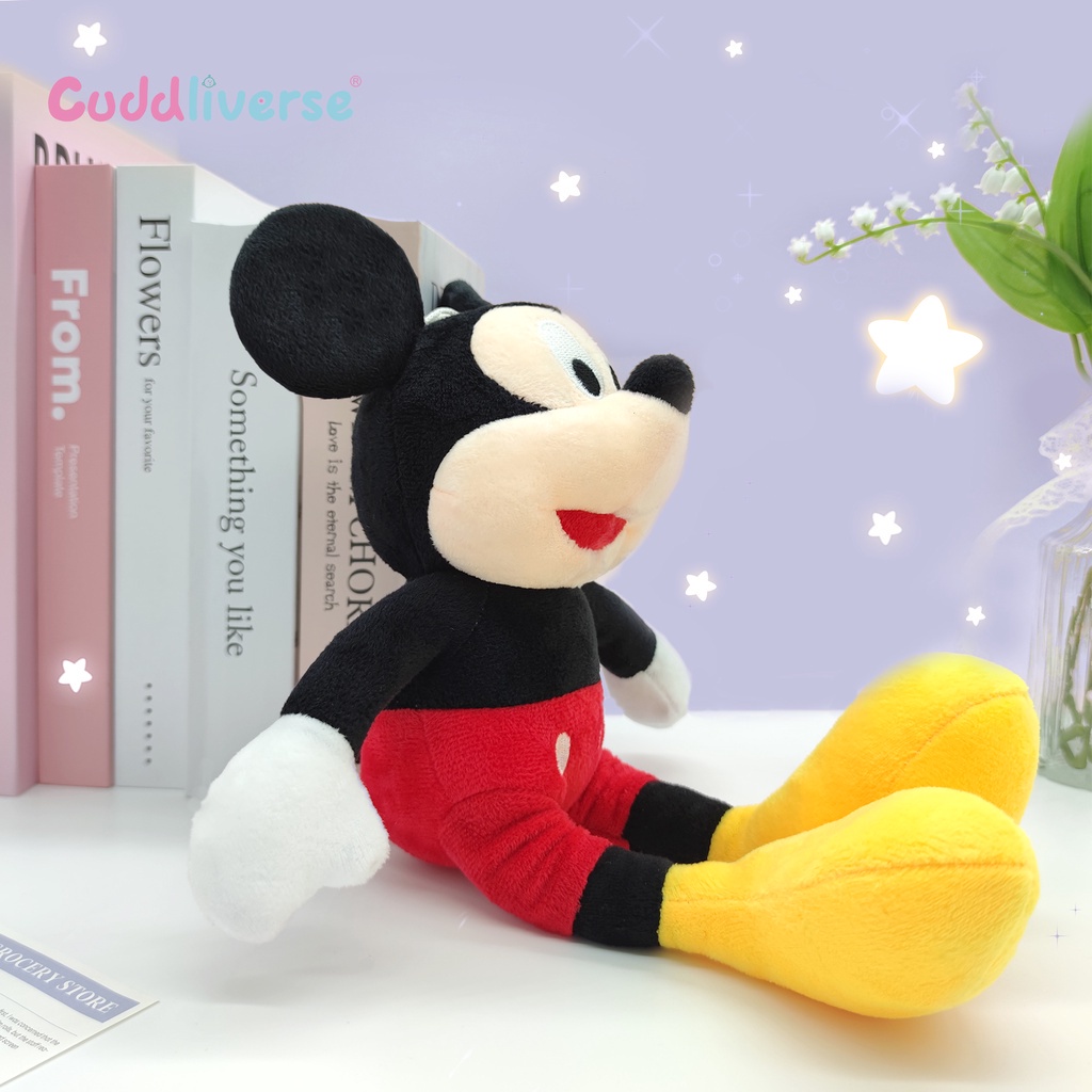 Chuột mickey Nhồi Bông Dễ Thương Dùng Làm Quà Tặng Sinh Nhật Cho Bé