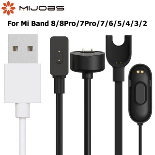 Mijobs Dây Cáp Sạc usb Thay Thế Chuyên Dụng Cho xiaomi mi band 7 pro / mi band 8 pro / mi band 7 / mi band 6 / mi band 5 / mi band 4 / mi band 3 / mi band 3 2