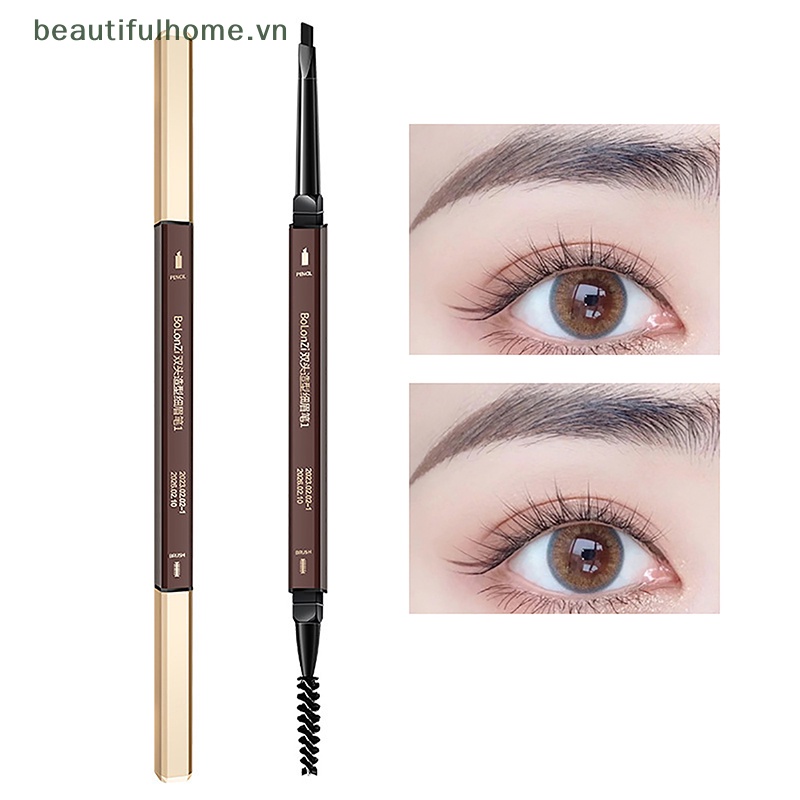 Bút Chì Kẻ Lông Mày Hai Đầu lasg Chống Thấm Nước Có 5 Màu Để Chọn Lựa Dành Cho Nữ