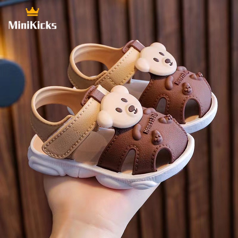 MiniKicks Dép cho bé trai sandal bé trai dép cross cho bé chất lượng thời trang thoải mái 2023 NEW RXB23919T2 38Z230918