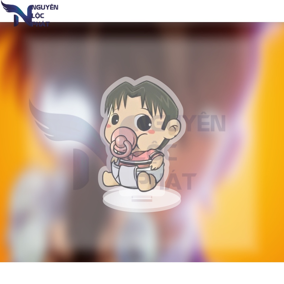 Mô Hình Standee truyện tranh Conan Nhân vật Kudo Shinichi VER CHIBI dễ thương trang trí bàn học tập nlpshop 3cm/5cm/10cm