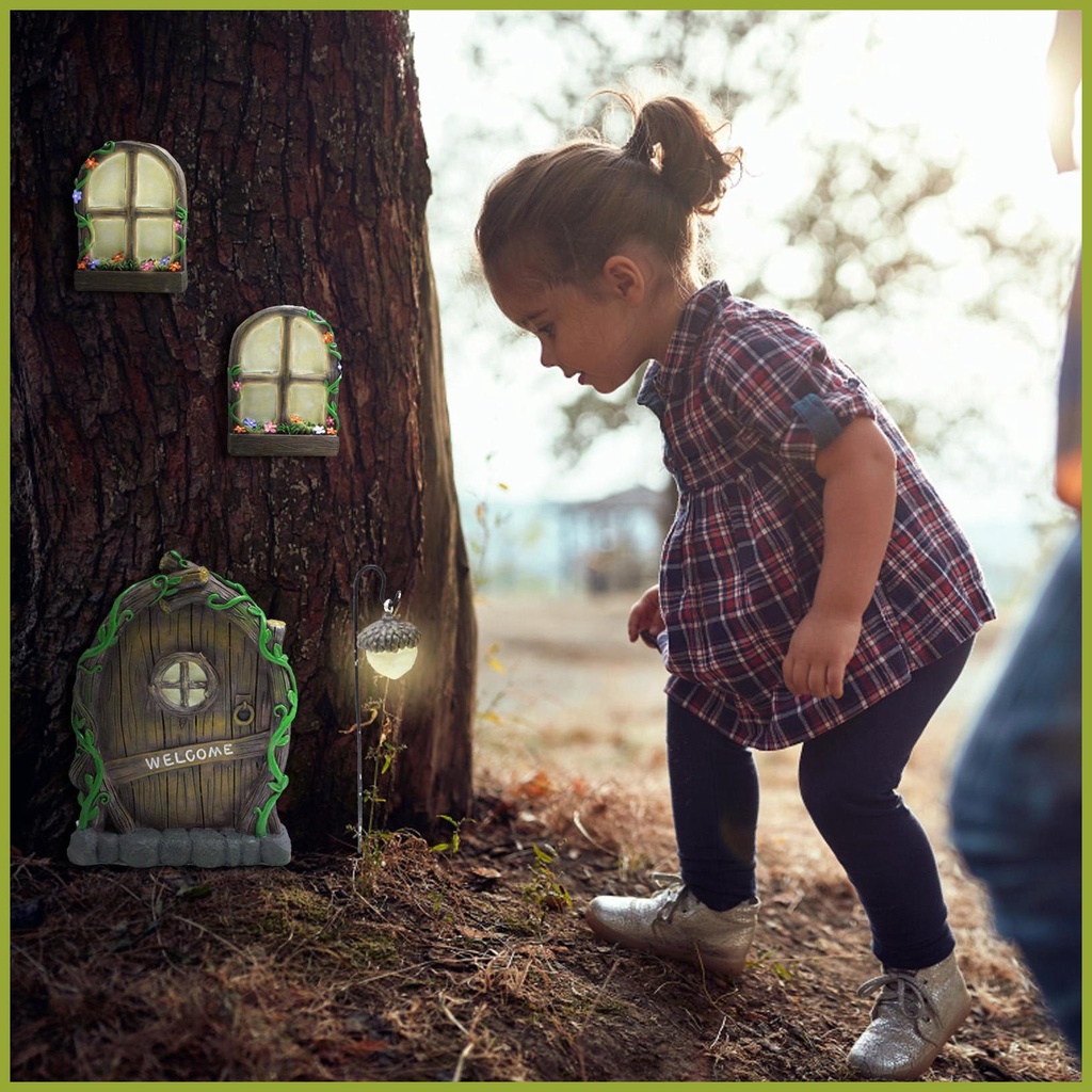 Cửa Sổ Và Cửa Ra Vào Phát Sáng Trong Bóng Tối Nghệ Thuật Dùng Trang Trí Vườn Thần Tiên tamvn | BigBuy360 - bigbuy360.vn