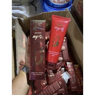 Sữa Rửa Mặt Sâm Đỏ My Gold 130ml