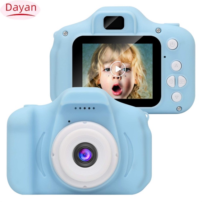 Camera Kỹ Thuật Số mini Thông Minh hd Sạc Pin Màn Hình Toàn Diện Cho Trẻ Em