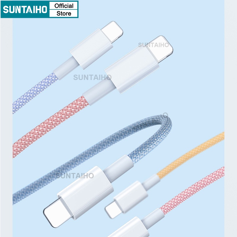 Suntaiho Dây Cáp Sạc Nhanh pd20w Cho iphone ipad