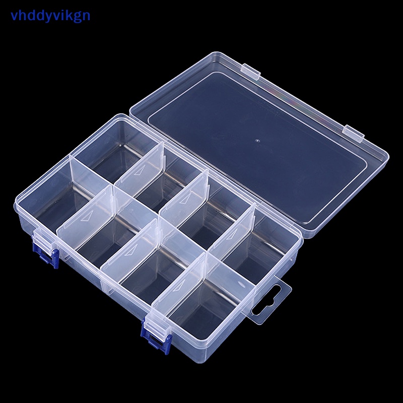 Hộp Nhựa Đựng Dụng Cụ Sửa Chữa Điện 8 Ngăn 20 * 13.5 * 4.5cm