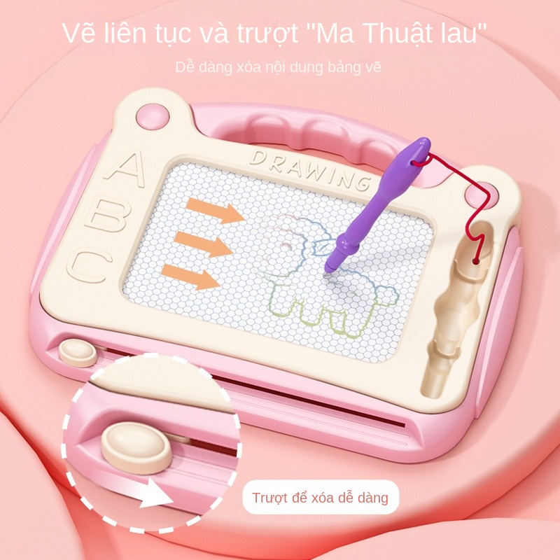 Thông Minh Bảng Vẽ Xóa Nam Châm Chân Bàn Cho Bé