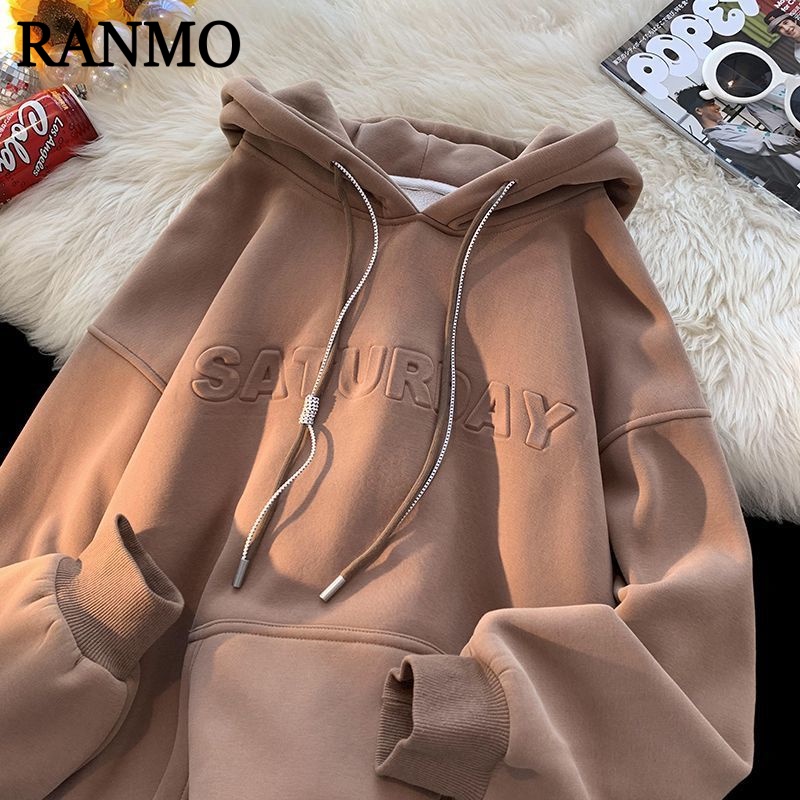 RANMO Áo Khoác áo khoácnữ Chất lượng thời trang thoải mái JN220223 35Z230901