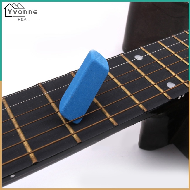 Yvone Dụng Cụ Tẩy Dây Đàn guitar Bằng Cao Su