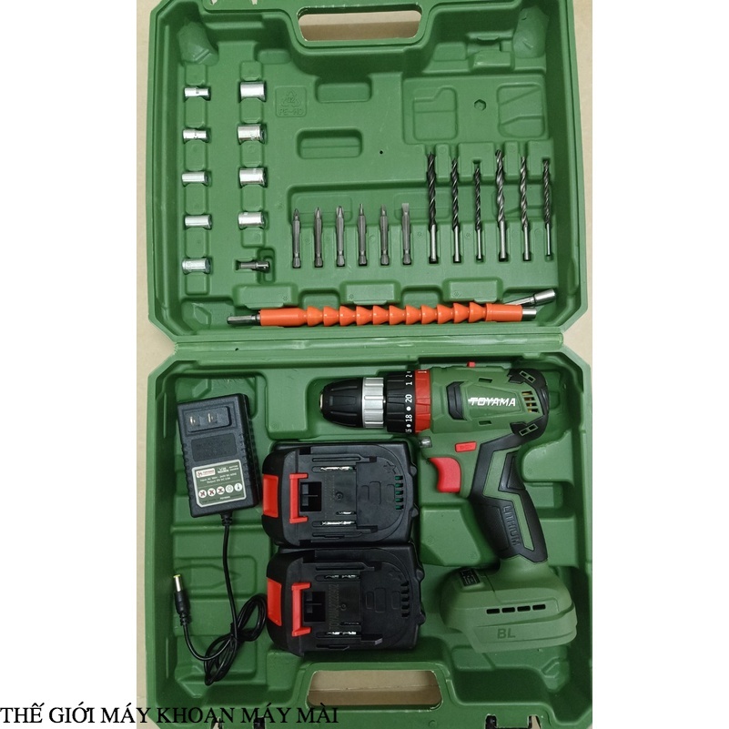 KHOAN pi.m TOYAMA 48V thế giớ máy khoan