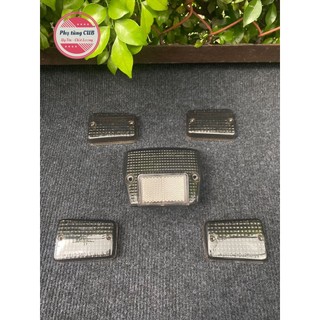 Bộ chụp đèn hậu và xi nhan màu khói xe cub 82-84-DD