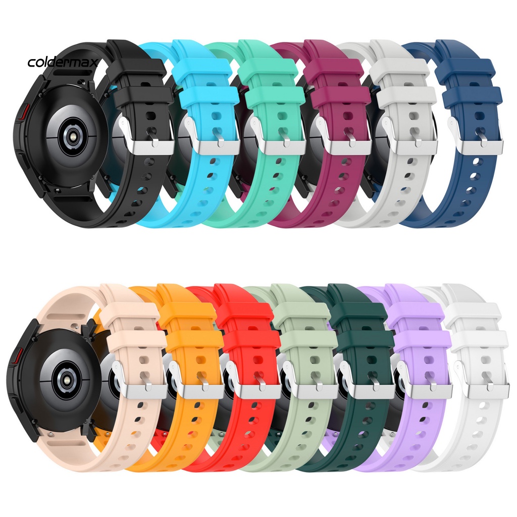 Dây Đeo silicone Mềm 20mm Thay Thế Cho Đồng Hồ samsung galaxy watch 4 40mm 44mm / watch 4 classic 42mm 46mm / watch 3 41mm