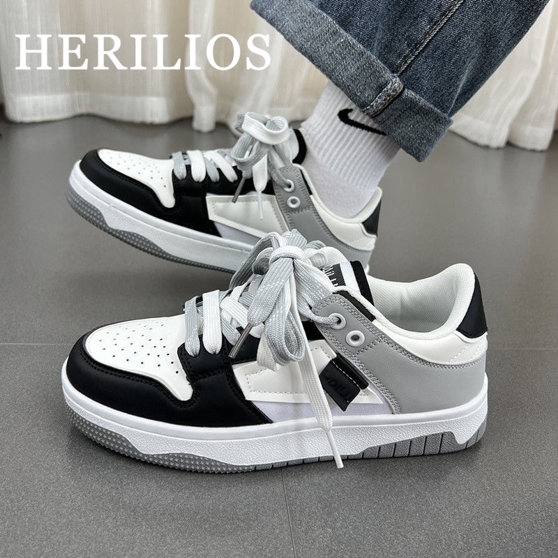 HERILIOS Giày Thể Thao Nữ Đế Siêu Nhẹ Thoáng Khí Thời Trang Thiết Kế Mới Cho Nữ thất bại xây dựng B95F24B 37Z230915