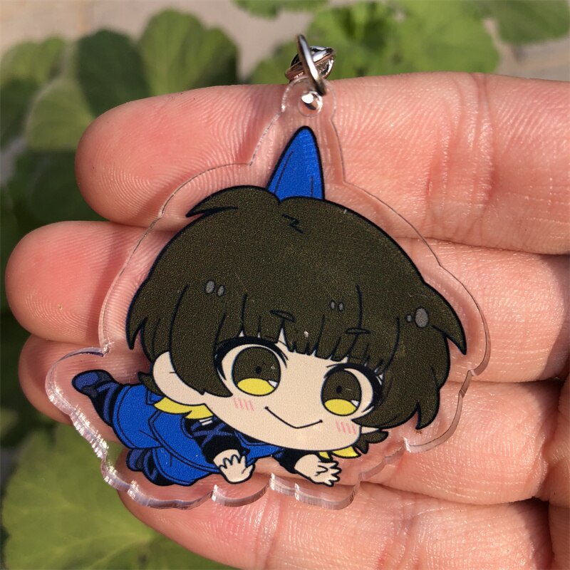 Móc khoá Anime BLUE LOCK Isagi Yoichi Seishiro Nagi Keychain Anime Manga Nhật Bản Phụ Kiện Trang Trí Túi xách Balo