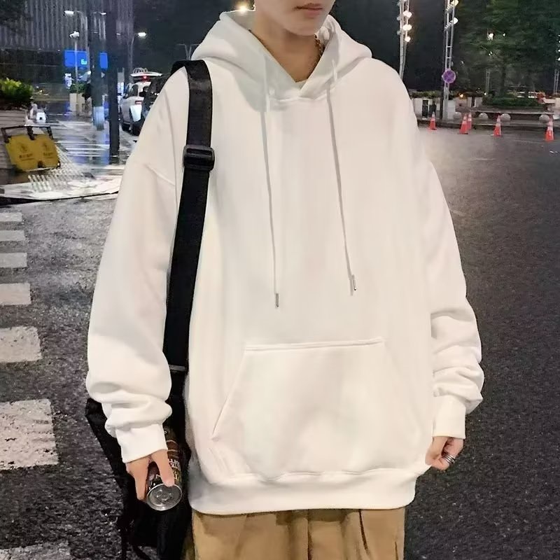 Áo hoodie Dáng Rộng plus size m-8xl Phong Cách Hàn Quốc Cho Nam