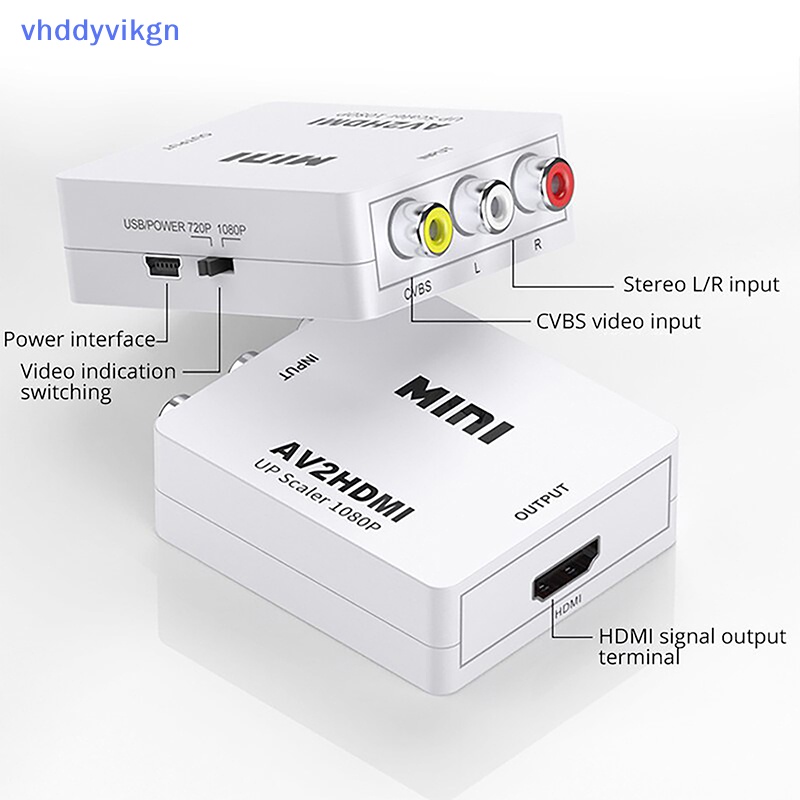 Hộp Chuyển Đổi vhdd 1080p hdmi Sang av