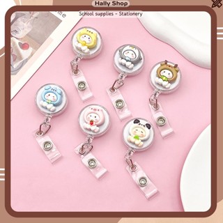 Dây đeo thẻ học sinh, bảng tên dành cho sinh viên hoạ tiết hoạt hình em bé đội mũ dễ thương cute - Hally shop