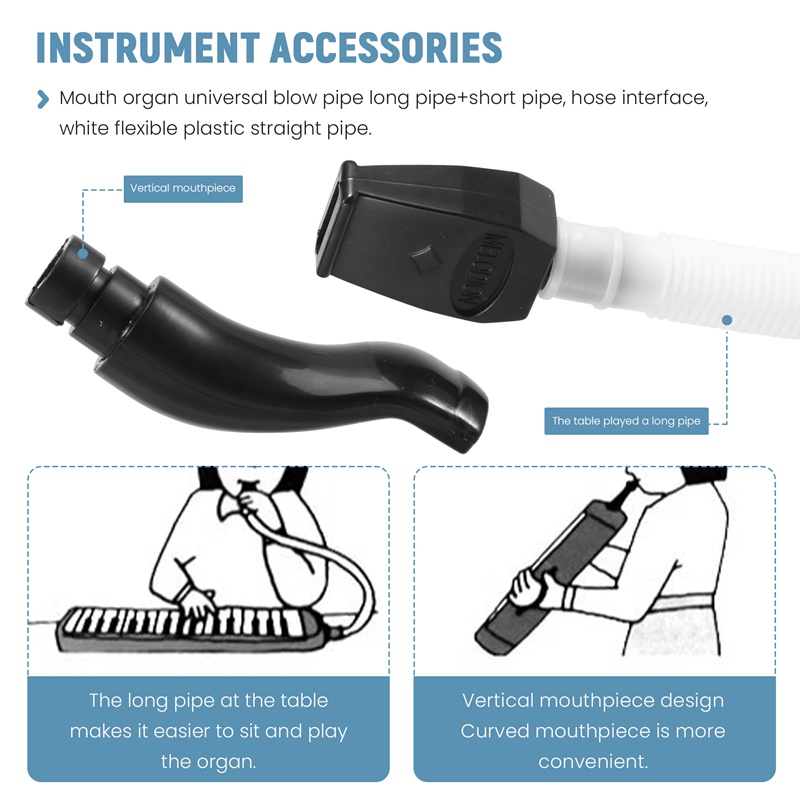 Miệng Kèn Piano Linh Hoạt Cho 32 / 37 key melodica