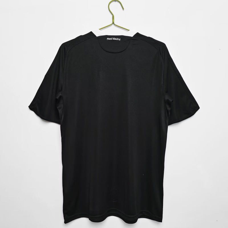 Áo Thun Thể Thao Tay Ngắn In Logo real madrid Phong Cách vintage Thời Trang Cho Nam 2008 / 09 Size s-Xl