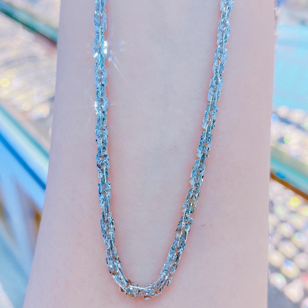 Phụ kiện dây xoắn vuông 3 li cắt máy dày 50cm và 45cm xi kim D036