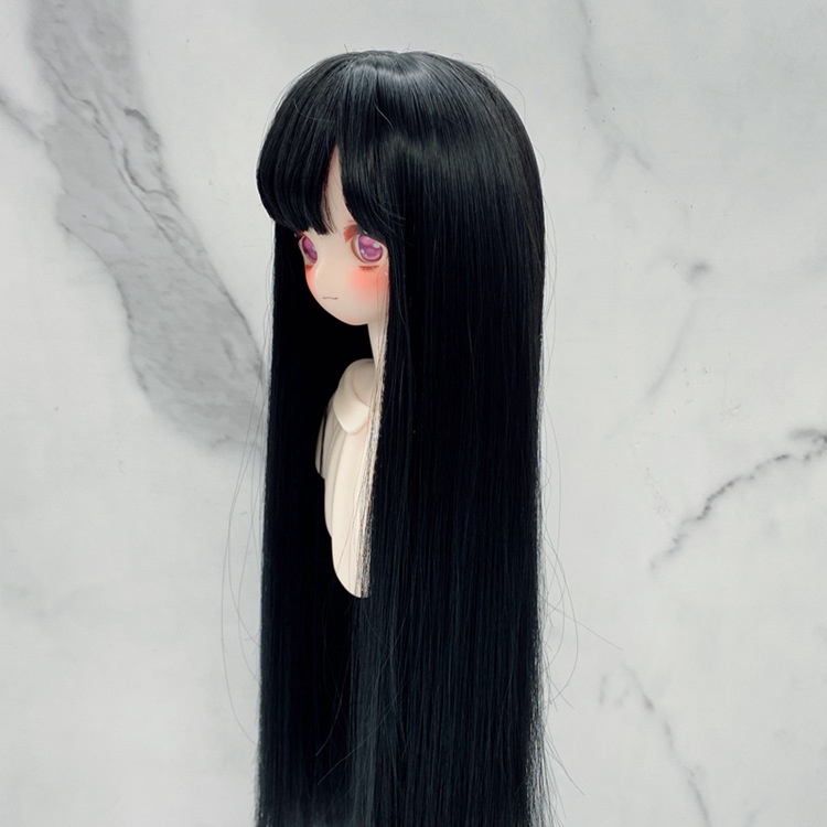 Mới Tóc Giả Dài Thẳng Cho Búp Bê bjd 1 / 3 & 1 / 4 & 1 / 6