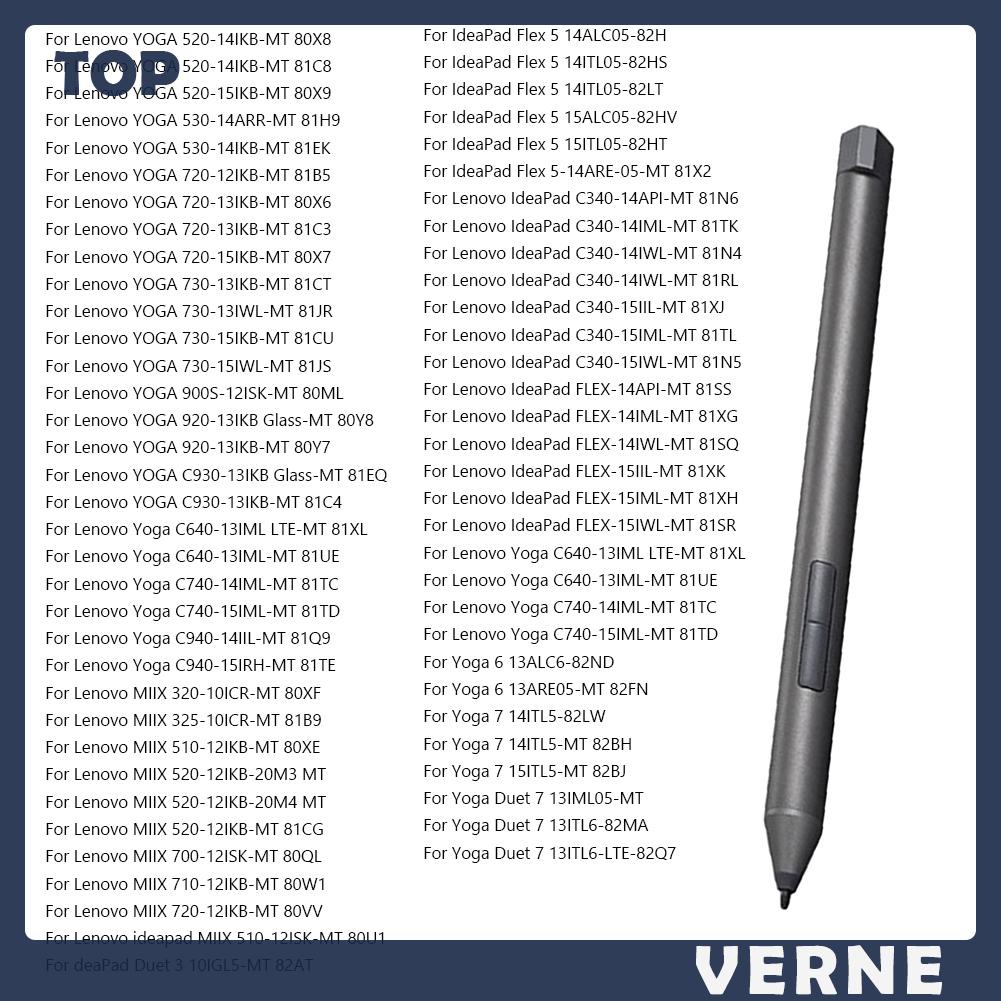 Bút Cảm Ứng Áp Suất 4096 Cho laptop lenovo yoga 520 530 720 c730 c740 920
