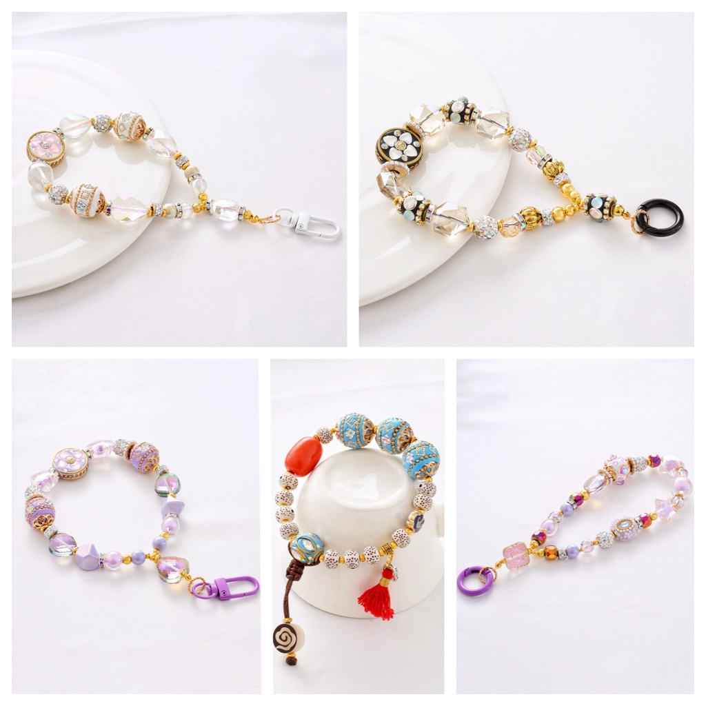 Hạt Xỏ Vòng Tay / Dây Chuyền Phong Cách Tây Tạng nepal Độc Đáo diy