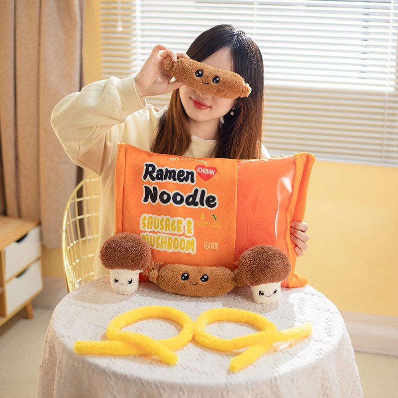 Đồ chơi Hot Pot Plush giả vờ nấu ăn đồ chơi nhà bếp thú vị đồ chơi gối cho trẻ em món quà sáng tạo