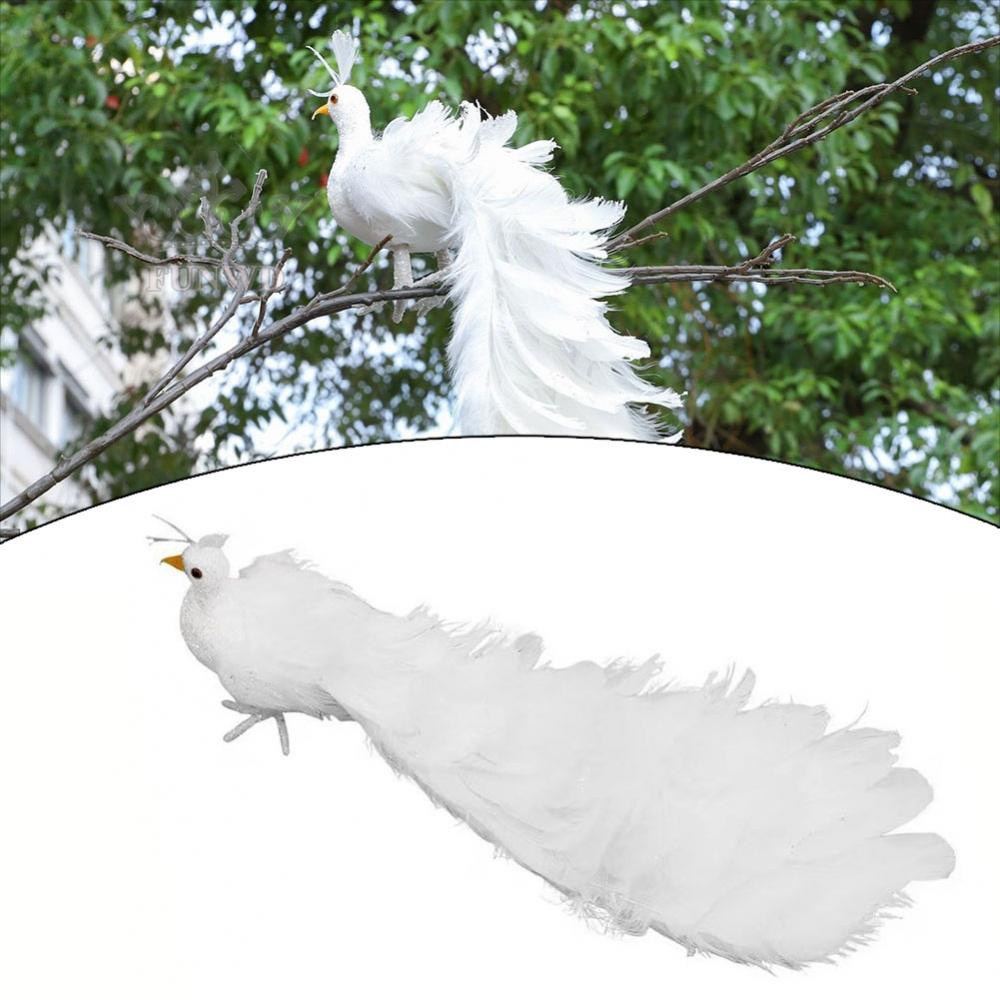 Chim Công Giả Bằng Xốp Trang Trí Đám Cưới