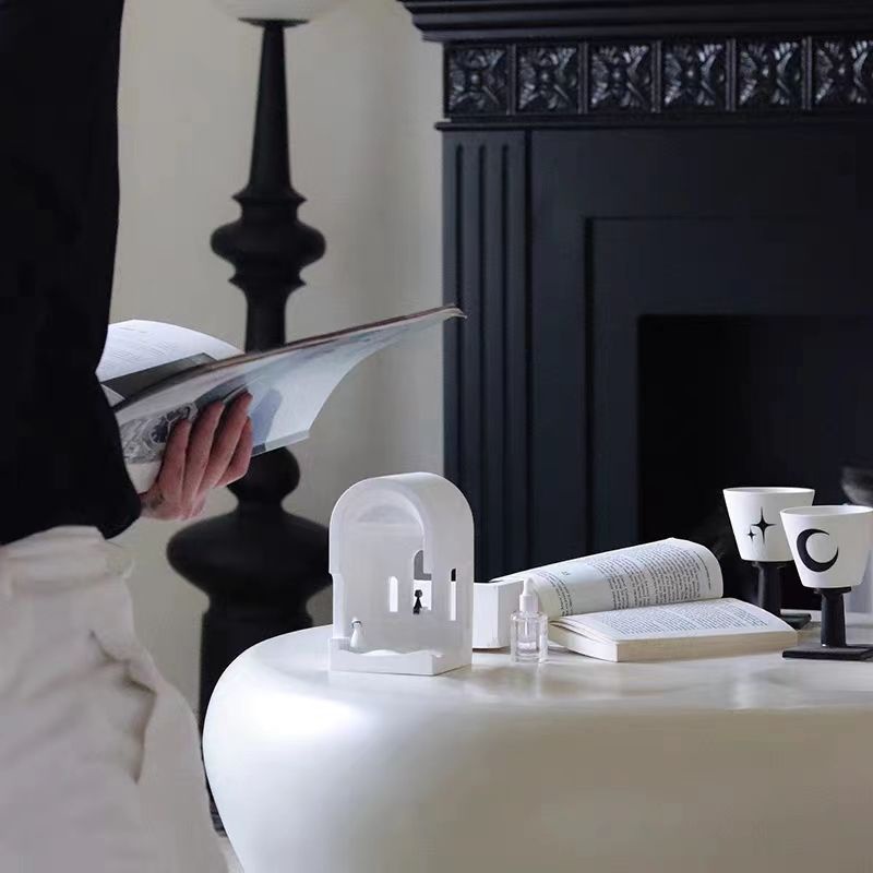 Đèn Ngủ Để Bàn Trang Trí Hình Thung Lũng Có Hương Thơm Sáng Tạo