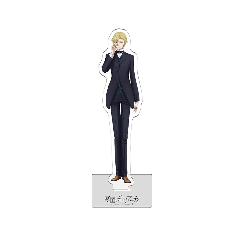 Mô hình Standee Nhà Ái Quốc Moriarty Anime Moriarty The Patriot William James Moriarty Sherlock Holmes phụ kiện cute