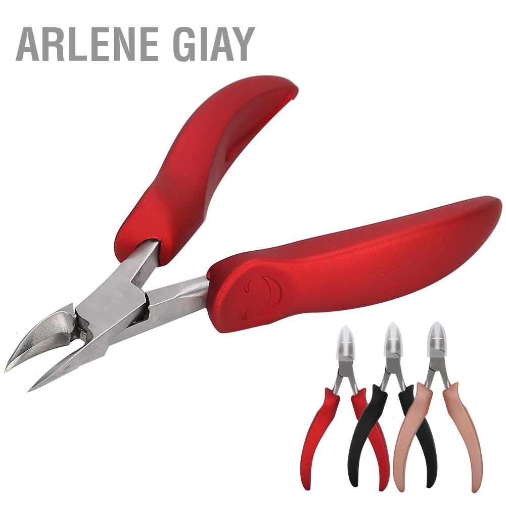 Arlene Giay Máy cắt móng chân bằng thép không gỉ Loại bỏ da chết Kềm