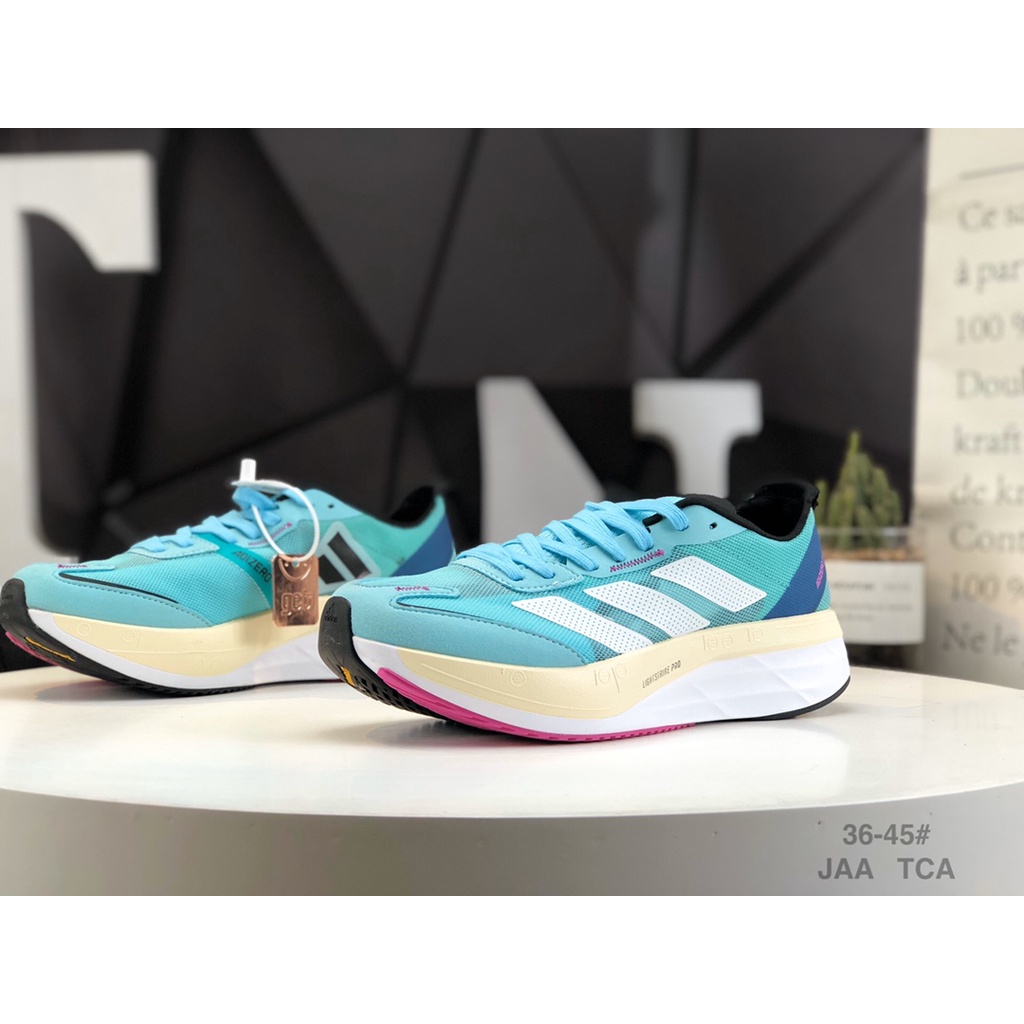 Giày Thể Thao adidas adizero boston 11 marathon Sv9064 36-45 Siêu Nhẹ Thoáng Khí