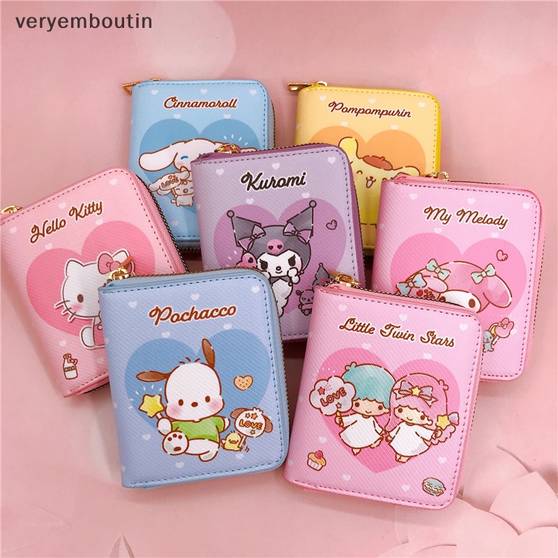 Trong Ví Nhỏ Đựng Tiền Xu Hoạt Hình cinnamoroll Dễ Thương Cho Bé Gái