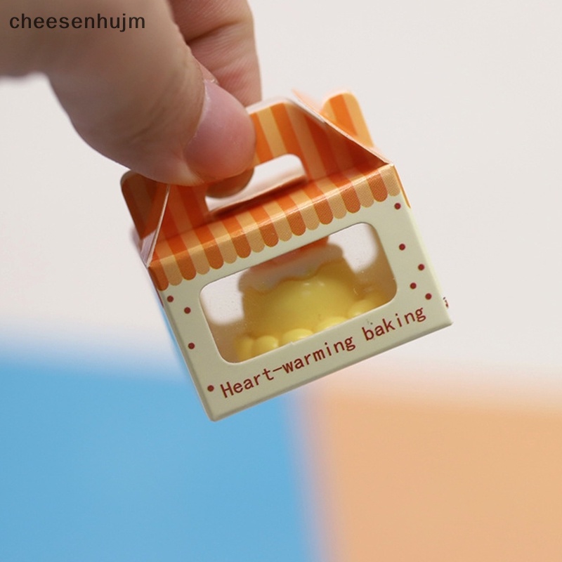 Set 3 Hộp Đựng Bánh / Món Tráng Miệng Mini Tỉ Lệ 1: 12 Trang Trí Nhà Búp Bê vn