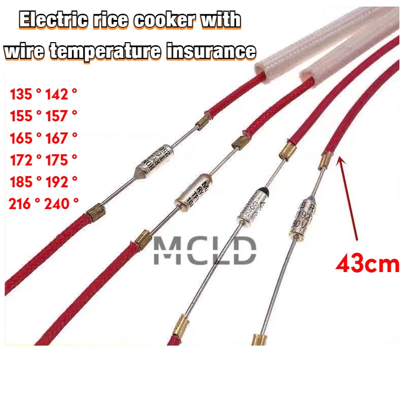 Nồi Áp Suất Nấu Cơm Tiện Lợi 185°Cầu Chì Kim Loại c 250v10a 1 Cái