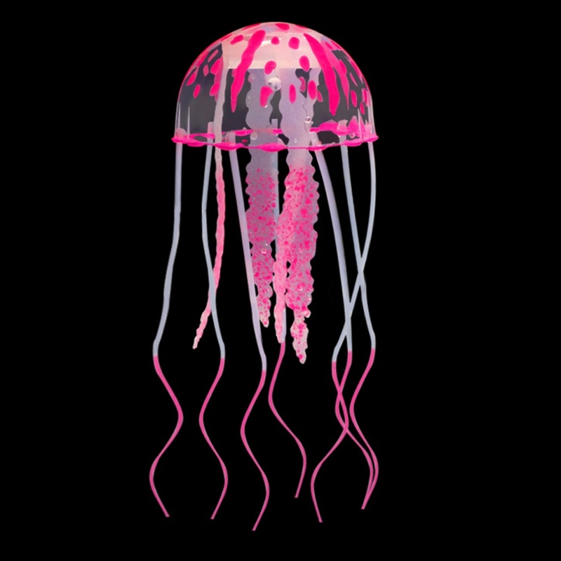 Abo Đồ Chơi Bể Cá mini Hình Sứa Biển Hoạt Hình Trang Trí Tuyệt Vời